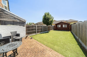 Rear garden angle 1- click for photo gallery